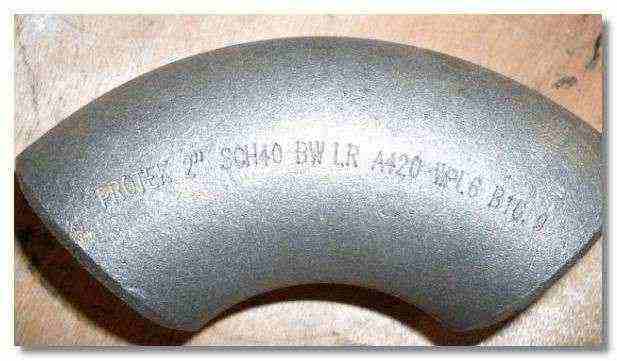 180度焊接彎頭尺寸